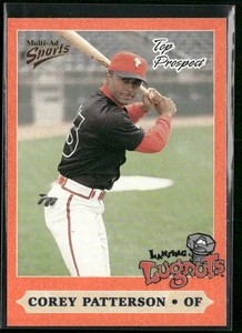 1999 Multi-Ad Midwest League Top Prospects Corey Patterson #15 Lansing Lugnuts - Picture 1 of 2