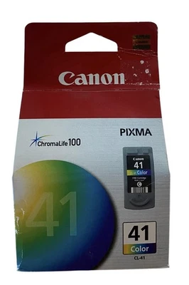 Canon ChromaLife 100 Pixma 41 Color Fine Printer Ink CL-41 Cartridge Sealed - Image 1 of 4