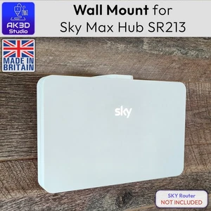Sky SR213 Wi-Fi 6 Max Hub Wireless Casa Router a Banda Larga Staffa di Montaggio a Parete - Foto 1 di 11