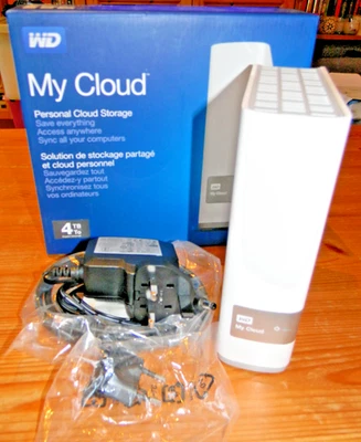 WD western digital RARE My Cloud 4TB Personal Cloud Storage - Image 1 of 4
