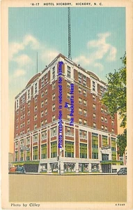 De Colección Hotel Hickory en Hickory Carolina del Norte - Radio Torre - Lino PC Sin Publicar - Imagen 1 de 2