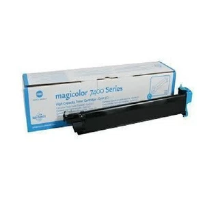 Konica Minolta 8938616 High-Capacity Toner Cartridge Magicolor 7400 Series Cyan - Bild 1 von 2