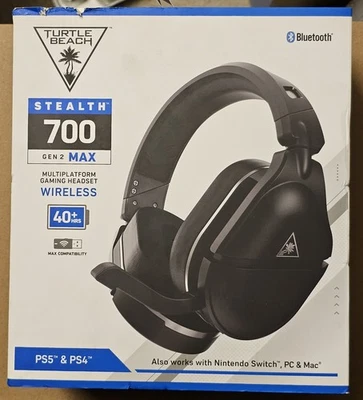 Turtle Beach - Stealth™ 700 Gen 2 MAX PS Cuffie da gioco wireless per PS5, PS4, - Immagine 1 di 4