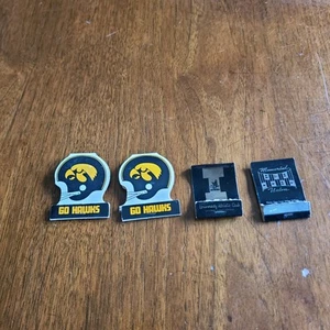 Matchbook Cover 2 Full 1 Empty Iowa Hawkeyes Football Schedules 1975 1980 1981 - Picture 1 of 14
