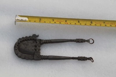 Antiguo cortador de tuercas de betel grabado fino tradicional islámico mogol vintage/sarota Foto 1 de 4