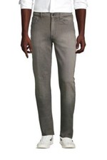 Lands' End Men's Trad Comfort Waist Stretch Denim Jean Slate Stone 32 nohem 5977
