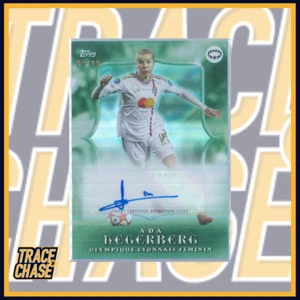 2024 Topps Aitana Bonmati Platinum Curated Ada Hegerberg Autograph 99/99 - Picture 1 of 3