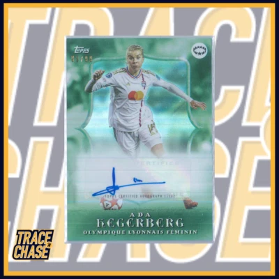 2024 Topps Aitana Bonmati Platinum Curated Ada Hegerberg Autograph 99/99 - Image 1 of 3