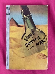 Ripley's Believe it or Not 9th Series Vintage Pocket Books 1963 First Printing - Picture 1 of 5