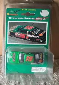 1996 Bobby Labonte Shell Motorsports #18 Interstate Batteries Stock Car w Case - Picture 1 of 2