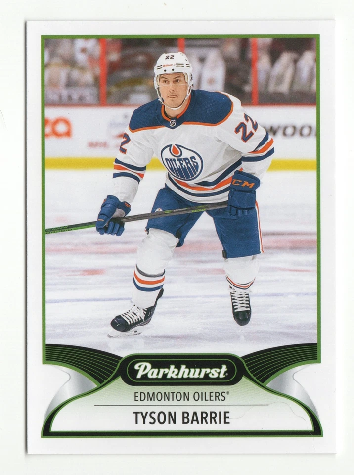 2021-22 Parkhurst 114 Tyson Barrie Edmonton Oilers Card - Image 1 of 1