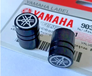 YAMAHA VENTILKAPPEN STAUBKAPPE VORBAUTEN SCHWARZ 2ER SET MOTORRAD ATV QUAD - Bild 1 von 1