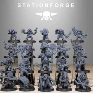 Gobs Infantry Reborn | StationForge | Compatible con Grimdark - Nerd3DForge - Imagen 1 de 1