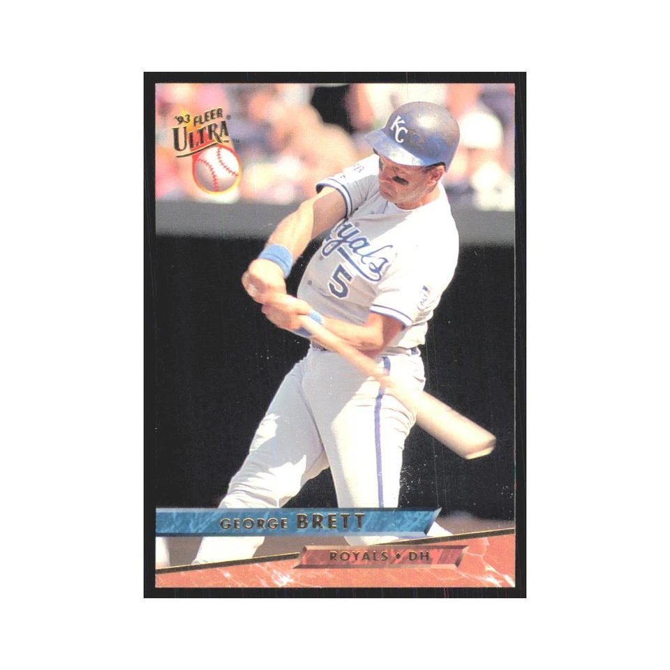 1993 Fleer Ultra George Brett Royals #206 - Image 1 of 3