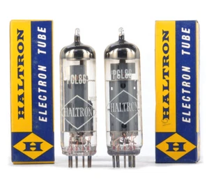 MATCHED PAIR PCL86/14GW8 HALTRON NOS Tube Röhre Valve 진공관 真空管 电子管 Lampe Valvola - Picture 1 of 2