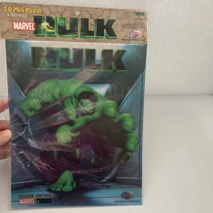 Mini póster Neo Products Marvel HULK 3D 2003 edición limitada 8 x 10 serie 1 - Imagen 1 de 15