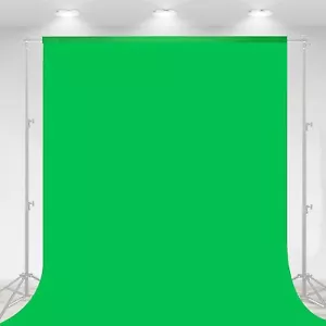 Selens 10 x 6.5ft Green Chromakey Backdrop Screen Photography Muslin Background - Picture 1 of 10