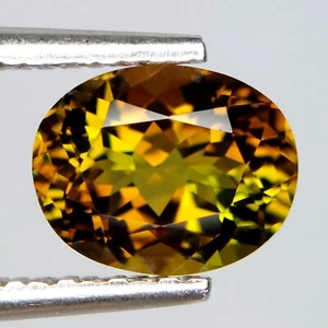 1,71 kt WUNDERSCHÖNER OVALER NATÜRLICHER TURMALIN LOSER EDELSTEIN - Bild 1 von 5