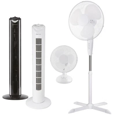 BESTLIVINGS Ventilator Standventilator Turmventilator Bodenventilator Tischventilator Kima