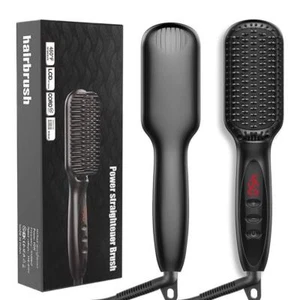 Peine Alisador De Pelo De Barba Para Hombre Y Mujer Cepillo De Cabello Plancha - Imagen 1 de 12
