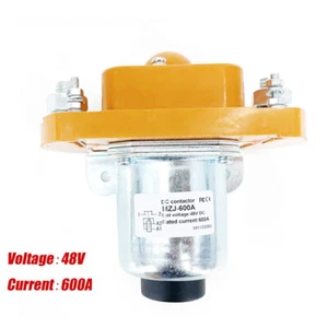 Universal Contactor Solenoid 600A 48V for Golf Cart MZJ-600A Replacement US - Picture 1 of 12