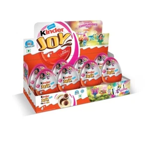 Kinder Joy Chocolate Snack with Surprise, Pink, 20g X 8N =160 g,  Free Ship - Picture 1 of 5