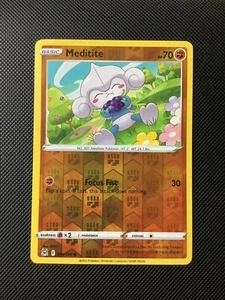 POKEMON TCG: LOST ORIGIN MEDITITE 099/196 REVERSE HOLO COMMON - Picture 1 of 2