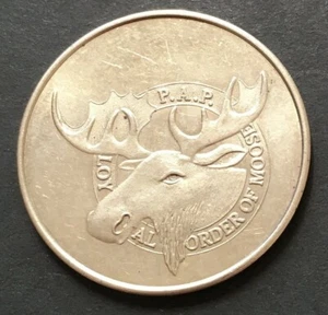 Roseburg Moose Nr. 1037 1973 25th Anniversary Token Royal Order Oregon OR - Picture 1 of 2