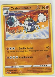 POKEMON CHILLING REIGN - TARJETA CRABOMINABLE 085/198 CASI NUEVO - P&P GRATIS - Imagen 1 de 1