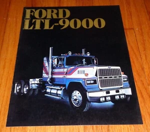 Original 1983 Ford LTL-9000 Semi Truck Sales Brochure Catalog - Picture 1 of 2