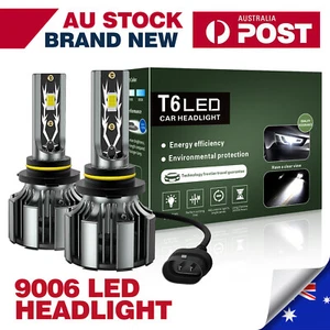 2x 9006 HB4 LED CSP Headlight Globes 50W 6000K Car Lamp For Mazda CX-5 2012-2018 - Picture 1 of 13