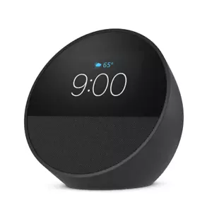 Amazon Echo Spot alarm clock w/ vibrant sound 2024 New Sealed | BLACK - Picture 1 of 4