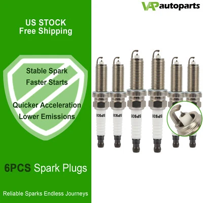 6x Iridium & Platinum Spark Plugs For 2009-2020 Nissan For Murano V6 3.5L - Image 1 of 4