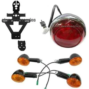 Fit For Royal Enfield Super Meteor 650 Tail Tidy 4X Indicator Tail Light Combo - Picture 1 of 5