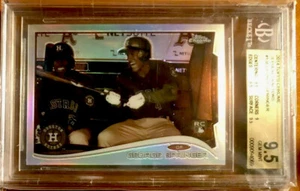 2014 Topps Chrome George Springer Sepia Rookie Refractors #138 BGS 9.5 Ser /70 - Picture 1 of 3