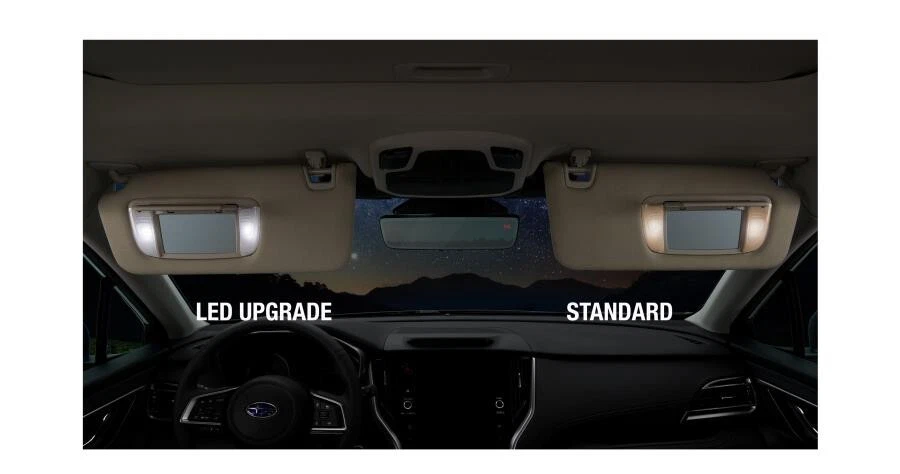 Subaru 2024 2025 Outback Legacy Ascent LED Visor Bulb Upgrade Kit H461SAN030 OEM - Image 1 of 1