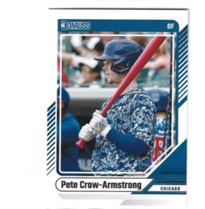 🔥2024 PETE CROW-ARMSTRONG donruss rookie card🔥 090 - Picture 1 of 1