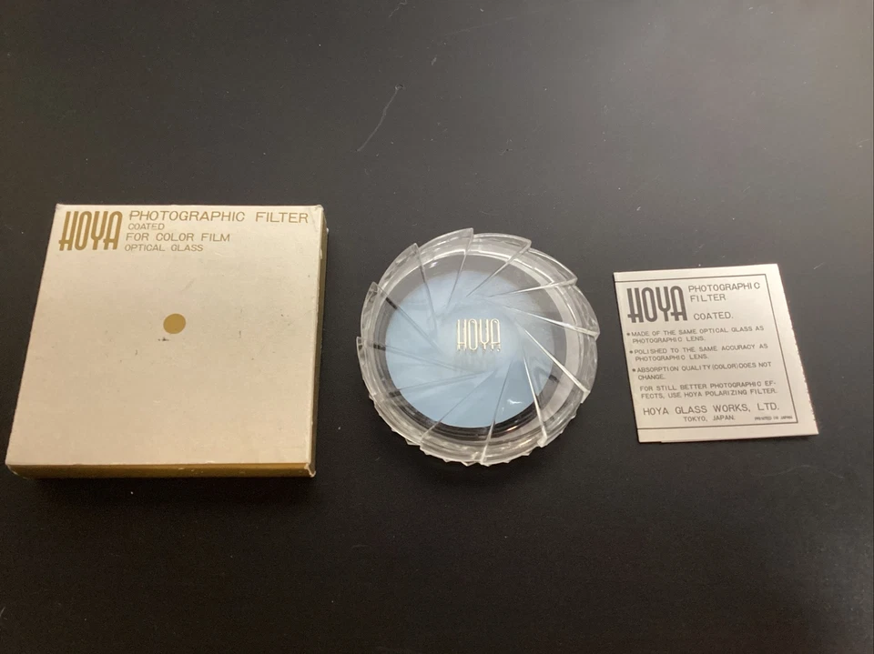 HOYA 82A 55 mm Filter Light Blue Color Made in Japan - Image 1 of 2