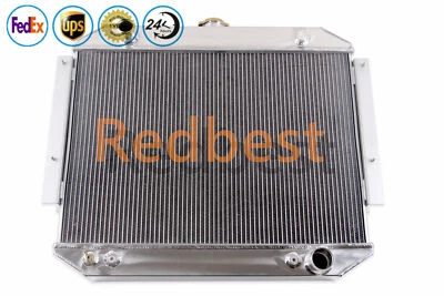 Aluminum 3 Rows Radiator For 1971-1980 Dodge B100 B200 B300 5.2L 5.9L V8 Engine - Image 1 of 4