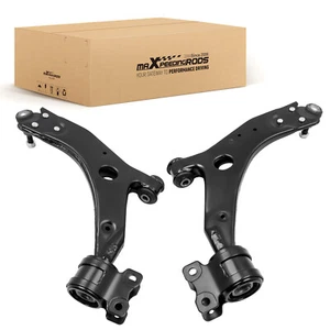 2x MANILLAR TRANSVERSAL + ARTICULACIÓN DELANTERA INFERIOR PARA FORD FOCUS MK2 & C-MAX IZQUIERDA Y DERECHA - Imagen 1 de 12