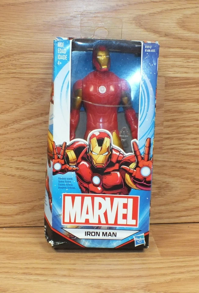 Iron Man Action Figure 6-Inch Marvel Hasbro B1814 B1686 The Avengers