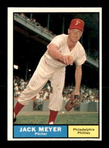 1961 Topps #111 Jack Meyer   EXMT/EXMT+ X2523844