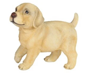Figura amarilla Labrador Lab Golden Retriever 18146 Paw Up cachorro perro 9,25" H - Imagen 1 de 1