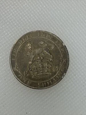 1914 Great Britain Shilling D1 - Image 1 of 2