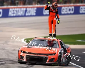 CHASE ELLIOTT 2024 #9 HOOTERS TEXAS WIN 8x10 Glossy Photo #8h - Picture 1 of 1