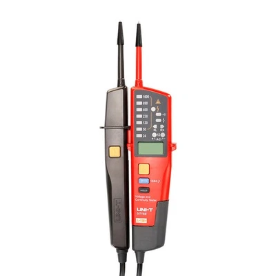 UT18E 2-polig Spannungsprüfer Spannungtester Drehfeldmessgerät Durchgangsprüfer - Bild 1 von 4