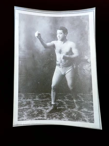 PHOTO NEGATIVE 1900-1913 BOXER BILLY KOLB OLD PROFESSIONAL BOXER - Picture 1 of 4