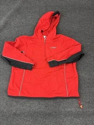 Vintage 90s Reebok Logo Y2K Rare Nylon Jacket Size XL Red Black - Image 1 of 4