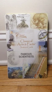 Classical Conversations: Classical Acts & Facts Science Cards: FAMOUS SCIENTISTS - Picture 1 of 3