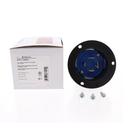 Cooper CS6370 California Twist Turn Locking Receptacle Outlet Non-Nema 50A 125V - Image 1 of 4